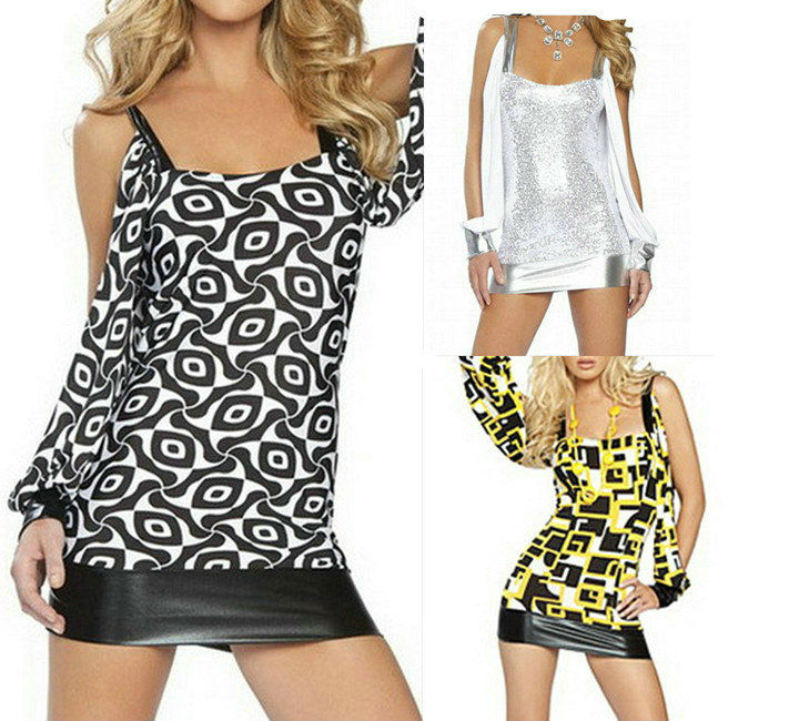 Wholesale+Free Shipping !! New!! 2013 Woman's Sexy Mini Hollow Spaghetti Strap Package Hip Tight Dress Black/ White/ Yellow