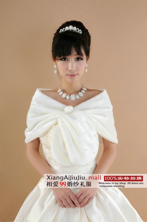 Wholesale - free shipping  wedding jacket  Fashionable elegant long wool shawls A036