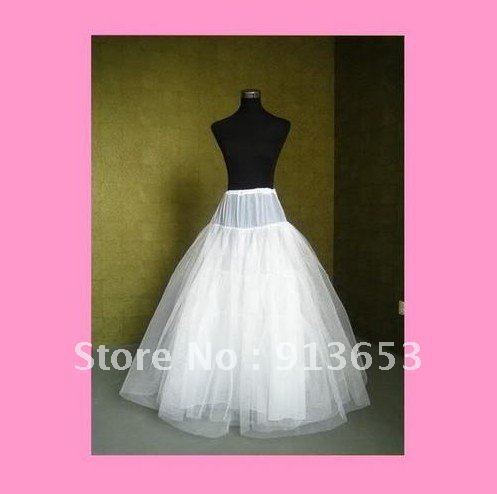 Wholesale - Free shipping White Multilayer Wedding Crinoline Petticoat Underskirt Bridal Accessories