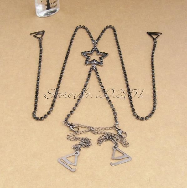 Wholesale/Freeshipping+16 pcs/lot Crystal  Bra Straps,Rhinestone Bra Shoulder Straps,Diamond Bra Straps,hb004