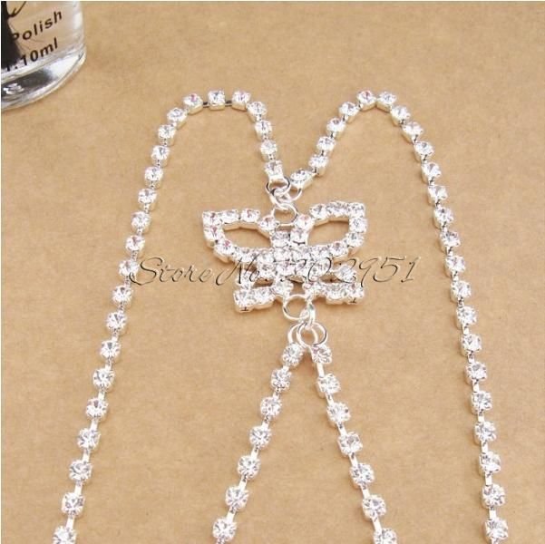 Wholesale/Freeshipping+16 pcs/lot Crystal  Bra Straps,Rhinestone Bra Shoulder Straps,Diamond Bra Straps,hb007