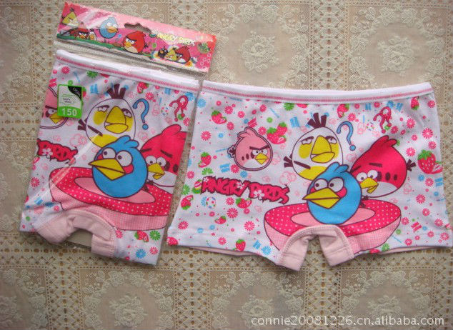 Wholesale girls boxers underwear fashion style fit 3-12yrs childrens boxers free shipping 131