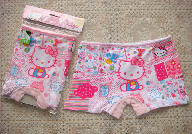 Wholesale girls boxers underwear fashion style fit 3-12yrs childrens boxers free shipping 133
