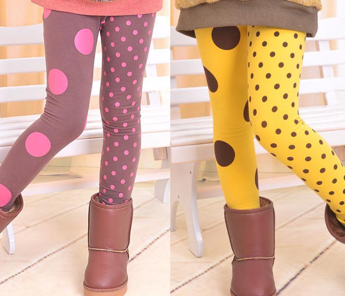 Wholesale Girls Fashion Dot Leggings / Skinny Pants LG_0024