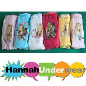 wholesale Hannah Montana Underwear Girls 100% cotton