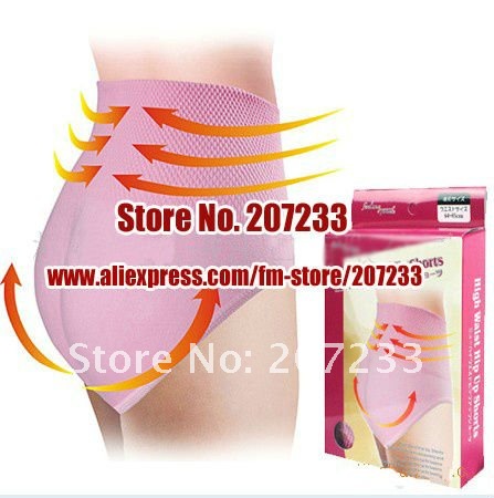 wholesale High waist hip up shorts women's underwear lady's short wholesale dropship 100pcs