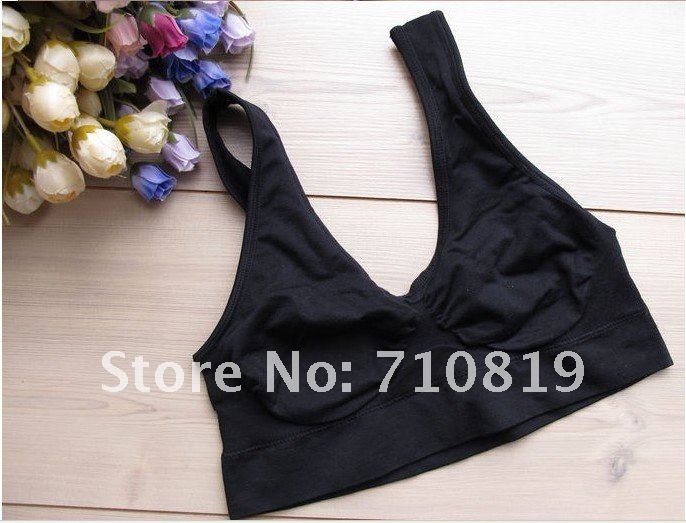 Wholesale -Hot sale!!high quality Free shipping 3 colors ahh bra 90pcs Free shipping