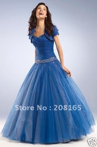 Wholesale hot selling Spaghetti tulle quinceanera Dresses all size and color #443