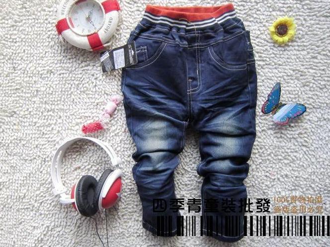 wholesale kids' jeans, children's pants, baby clothing baby wear 5pcs/1lot  spring jeans#8716
