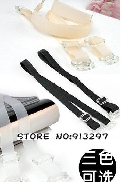 wholesale Ladies fashion Silicon ADJUSTABLE BRA BELT SHOULDER STRAP multi color available