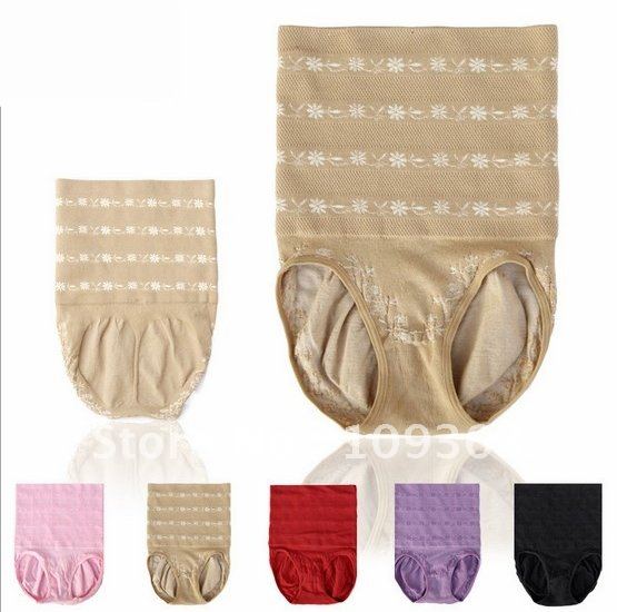 Wholesale Ladies' Shaper Control Panty,Firm Control High Waist Postpartum Abdomen shaping panty ,Free shipping TCF2914