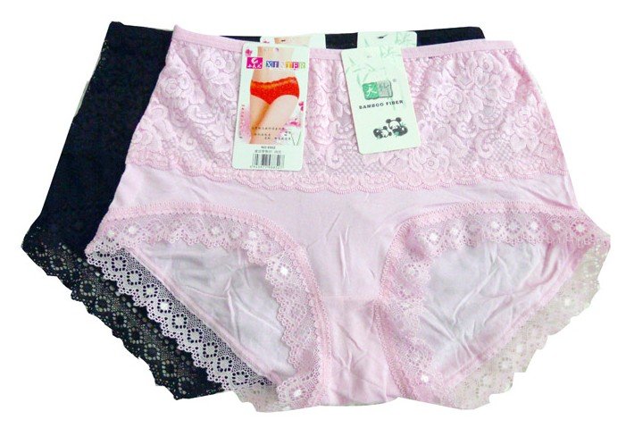 Wholesale large Bamboo women underwear,high waist women briefs/ panties,sexy lady seamless underwear,women short  free shipping