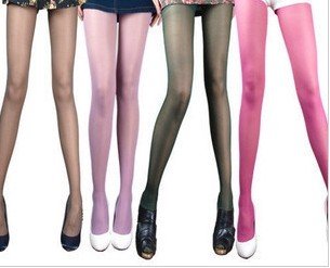 Wholesale - Leg Support Office Pantyhose Tights Stocking Sexy Black wine red pruple blue