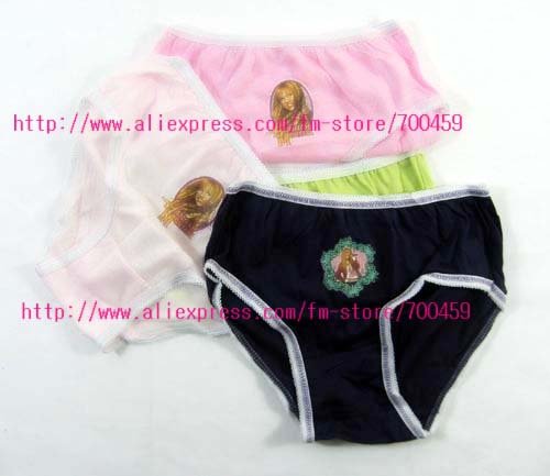 Wholesale - Lots of 240pcs Multicolor Multiple patterns Children's Girls Cotton Underwear Panties