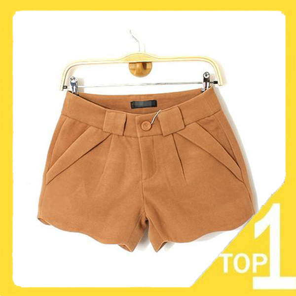 Wholesale New 2012 Casual slim Women's shorts winter warm wool short pants Boots pants high quality many choices