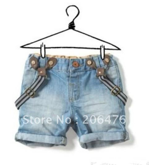 Wholesale NEW Arrival 2012 Zaraaa baby Boys/girl's Jeans Shorts Demin jeans pants, 5pcs/lot, for 2-8 years