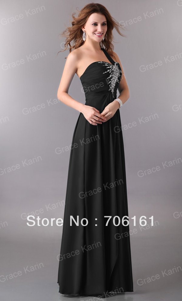 Wholesale New Fashion GK Stunning One shoulder Wedding Bride Princess Dresses Evening Dress Gown 8 Size 2012 CL3120