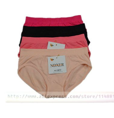 Wholesale New Lady Lingerie Modal Women Briefs Women Intimate Underwear CK6814 5 or 10pcs Free Shipping