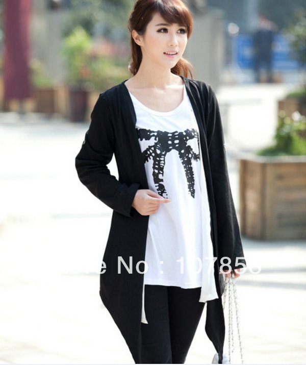 Wholesale -- New Spring Fashion Fake two piece long-sleeved T-shirt Maternity T-shirt Pregnant women wear Maternity Tops #MM8801