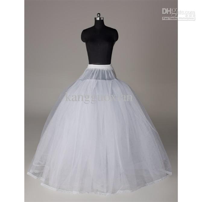 Wholesale - - new White Wedding Crinoline Petticoat white Wedding Underskirt