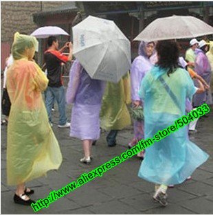 Wholesale One-time silk raincoat / poncho thick / thick disposable poncho / poncho tourism