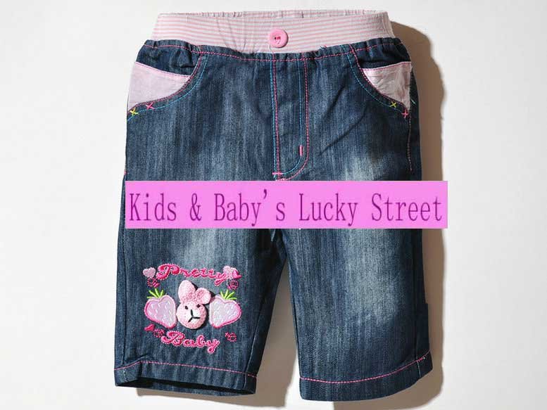 Wholesale Pretty baby Lovely fashion pants jeans girls Capris