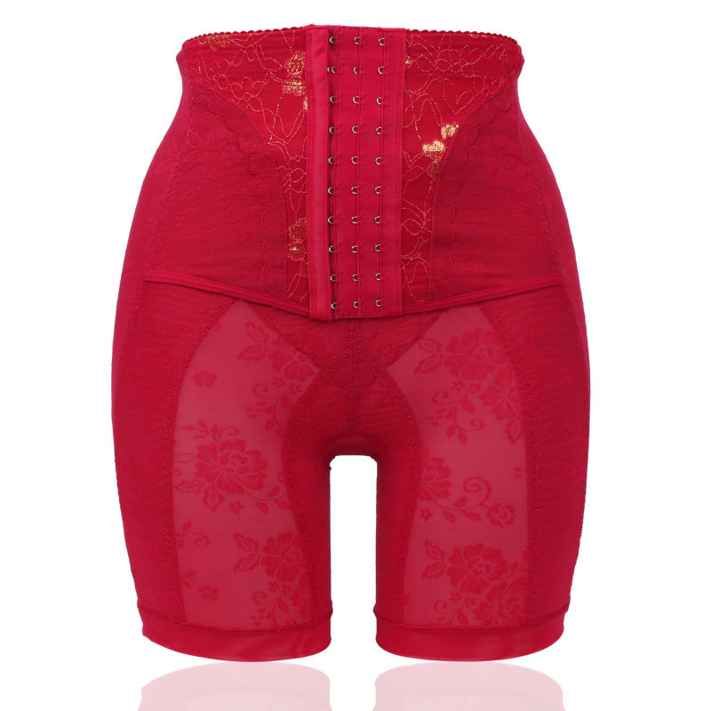 wholesale price Elastic net fabric body shaping buttons comfortable corset pants 832