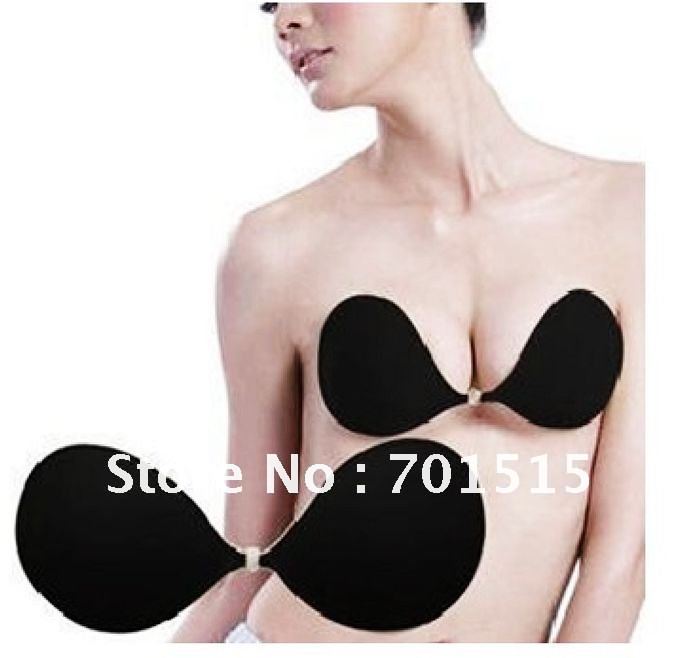 WHOLESALE PRICE! invislible silicon bra,strapless colth free bra,magic chest pad bra 10pcs/lot+FREE SHIPPING