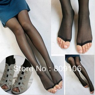wholesale/retail, 951 personality open toe pantyhose open toe socks open toe stockings anti-hook stockings ,free shipping