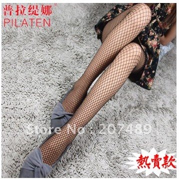 Wholesale retail Beautiful and Sexy mesh stocking Women long full length Leggings Sexy Tights panty-hose gridding stocking