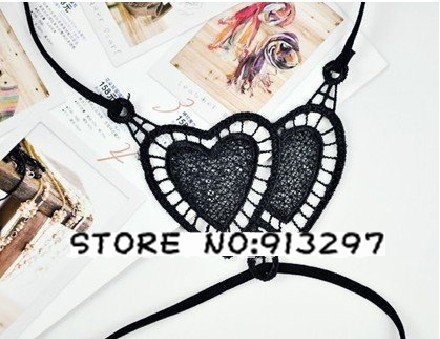 wholesale retail Ladies Fashion Love Heart Sexy Style ADJUSTABLE BRA BELT SHOULDER STRAP 2 colors available