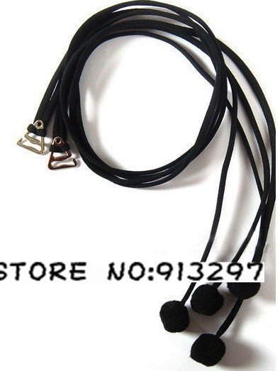 wholesale retail Ladies fashion Sexy Style ADJUSTABLE BRA BELT SHOULDER STRAP multi color available fur ball sweet design