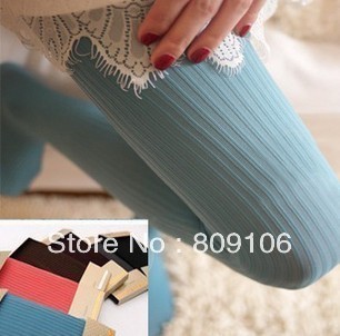 wholesale/retail,  thin rough vertical stripe pantyhose socks multicolour socks Fine box packaging,free shipping