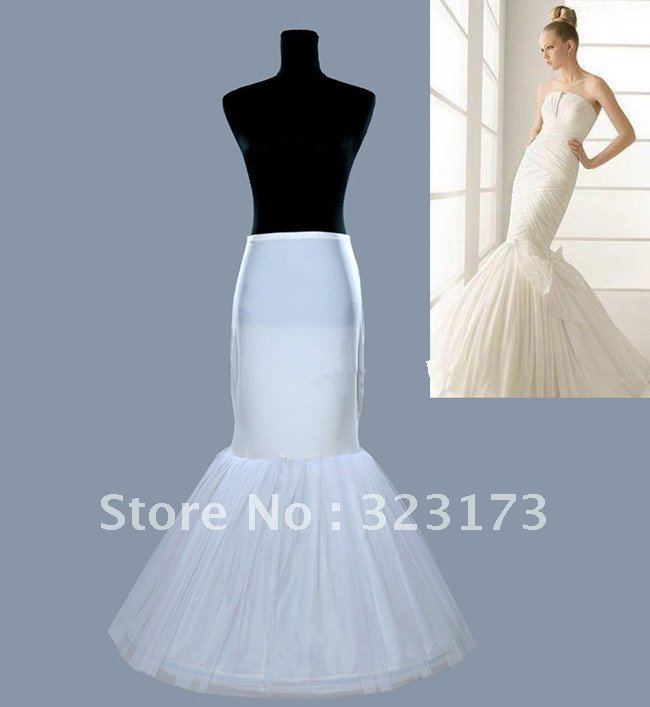 Wholesale Retail Weddinag Crinoline Tulle Bridal Underskirt Mermaid Petticoats