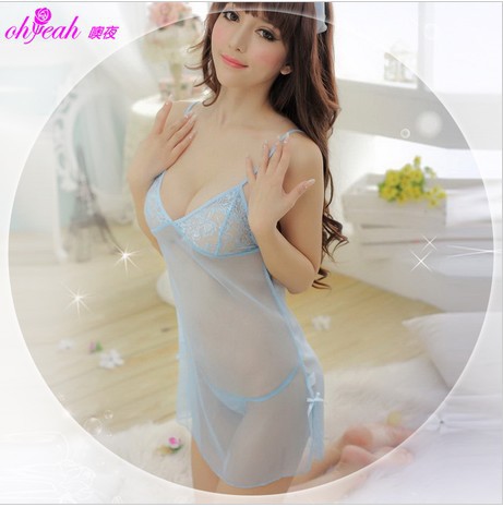 wholesale sexy sleepwear 5 colors laides lingerie lace underwear round neck free shipping ohyeah2