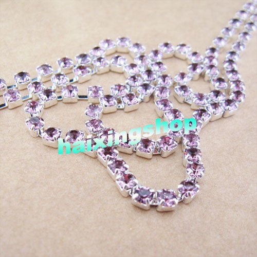 Wholesale - SEXY STUNNING purple RHINESTONE BRA STRAPS  Crystal free shipping