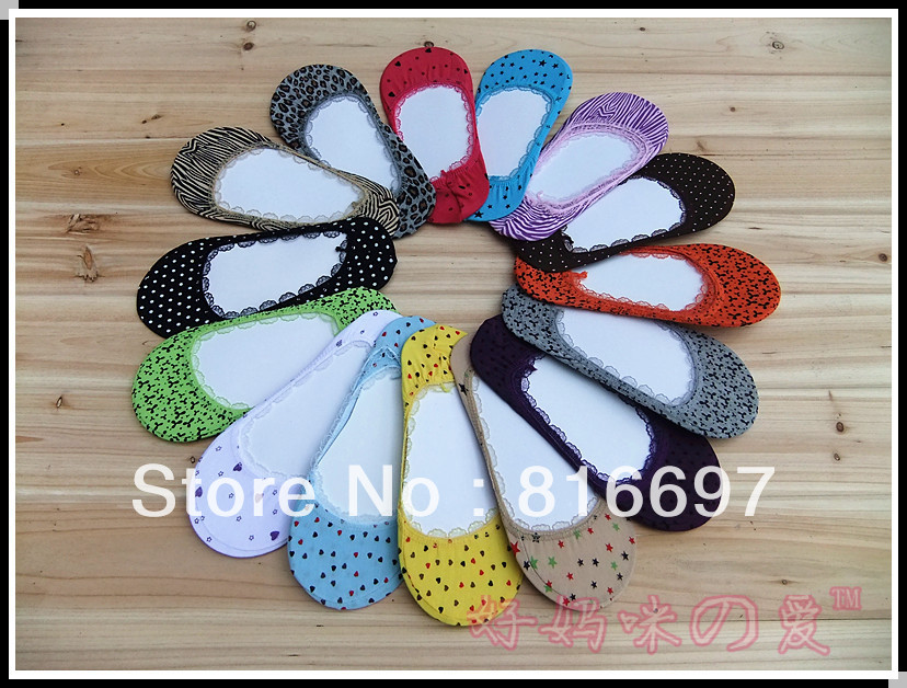wholesale,Shallow mouth female sock slippers invisible socks stockings belt laciness socks women's socks