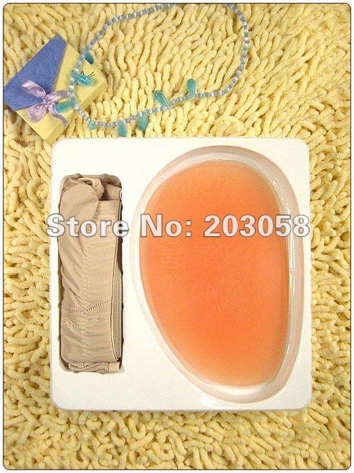 wholesale--Silicone Buttock pads panty Silicon push up gas raises pants women buttocks pad underwear sexy underpants 50pcs/lot