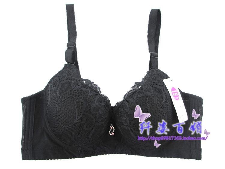 Wholesale Special counters authentic Mei Dan Girard 8828 gather adjustable bra lace thin C four buckle bra