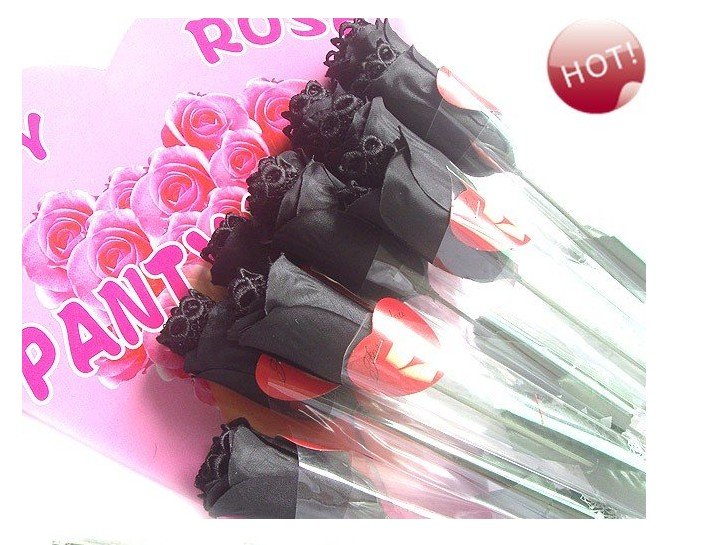 wholesale:Valentine's Day gifts Black underwear Roses underwear Sexy Underwear Thong