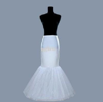 Wholesale Vintage Mermaid Wedding Dress Underskirt Bridal Gown Petticoat A1
