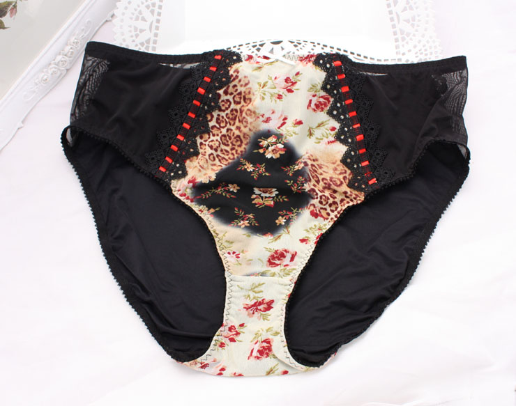 wholesale woman  plus size briefs slim hip panty