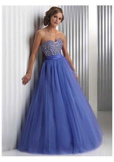 Wholesale - Women's Clothing>Women's Dresses>Formal Gowns Fashionable Flowery Bright Taffeta Prom Dress AXPD320