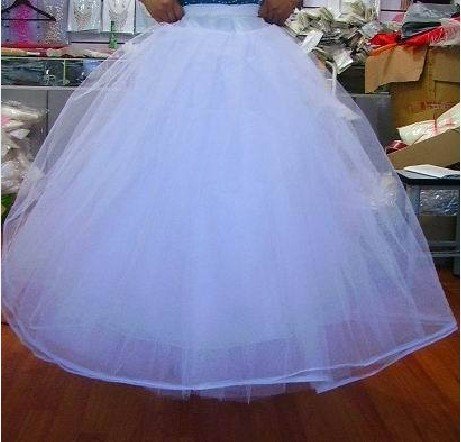 Wholesales!10pcs/lot NO-hoop wedding Dress petticoat/Bridal gown Petticoat H-08 free ship