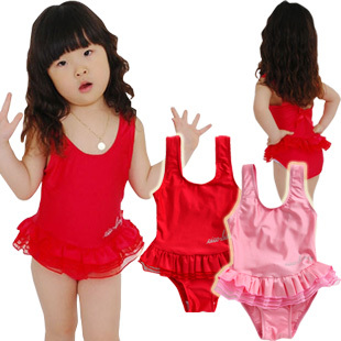 wholesales!!! free shipping!!! - 2013 hot sales spa child swimwear, female child one piece swimwear ,ballet girl's swimm suit