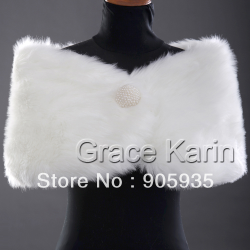 Wholesales Price! Fast Delivery! 5pcs/lot fur faux shawl wedding accessories bride Evening Jackets CL2616
