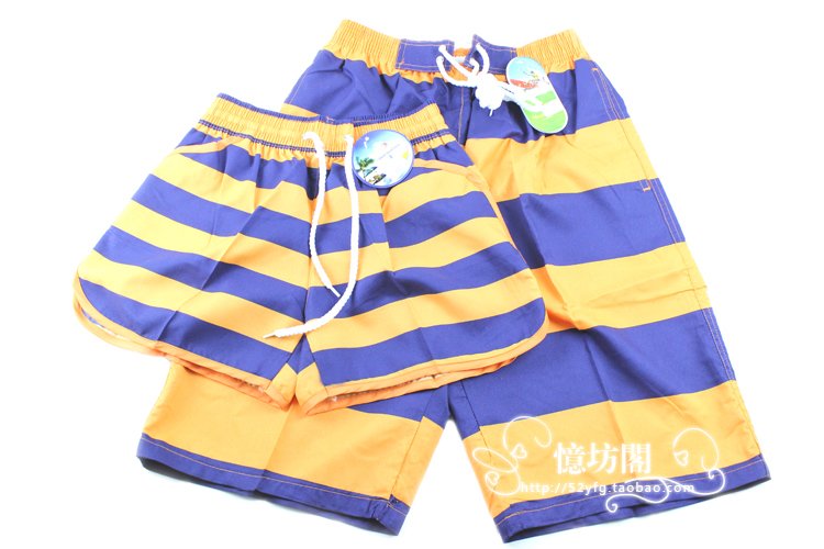 wholesales Summer Korean couple beach pants  incluing two pieces free shipping