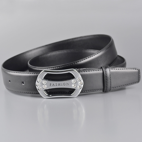 Wide belt women's belt rhinestone fashion genuine leather strap casual 5642 japanned leather