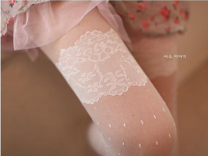 Wild fashion must lace stockings with pants S066 #