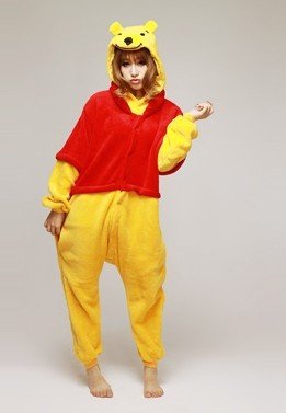 WINNIE  sleepwear one piece lounge coral fleece pajamas